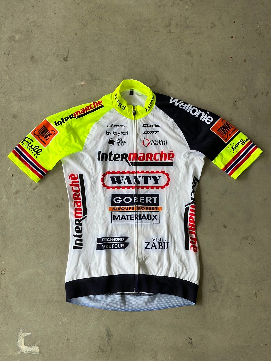 j*n様 支給品　Intermarché WANTY　メッシュロードスーツ　ワン Short Sleeve Jersey | Nalini | Intermarche Wanty | Pro-Issued