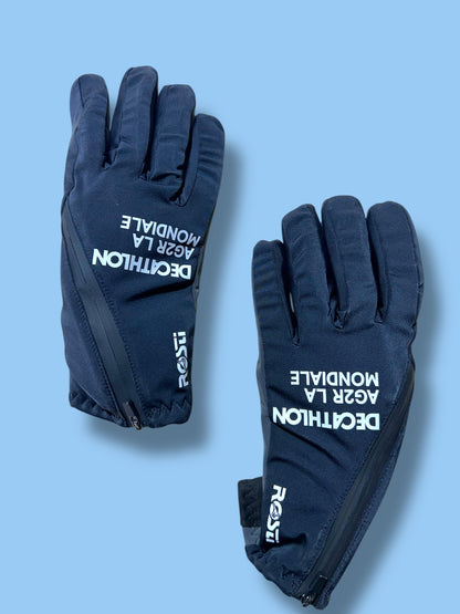 Winter Gloves Thermal Windproof  Gants | Decathlon AG2R La Mondiale  | Rosti | Pro Cycling Kit