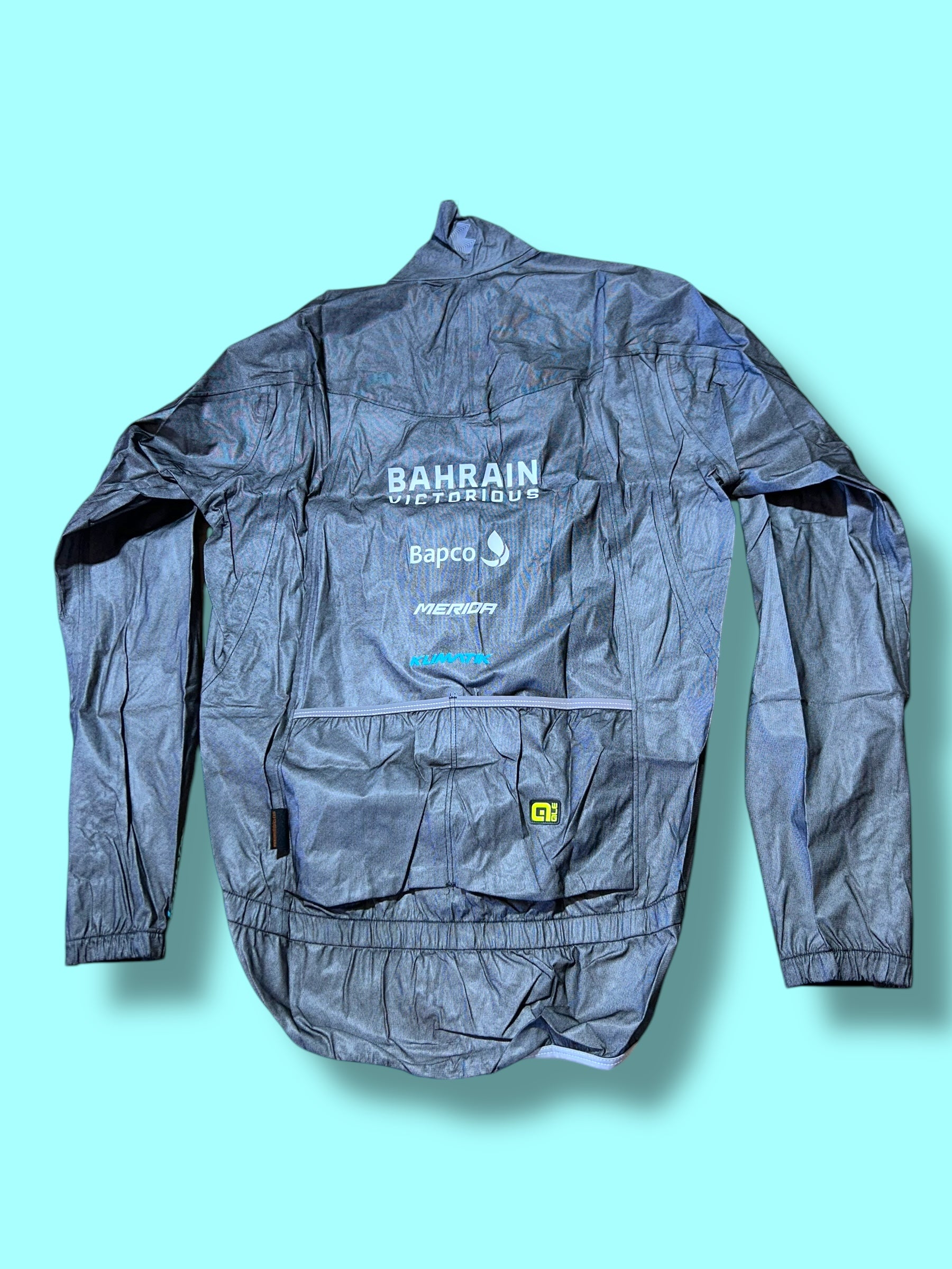 Rain Jacket  Cape Waterproof  Winter | Ale |Bahrain Victorious| Pro Cycling Kit
