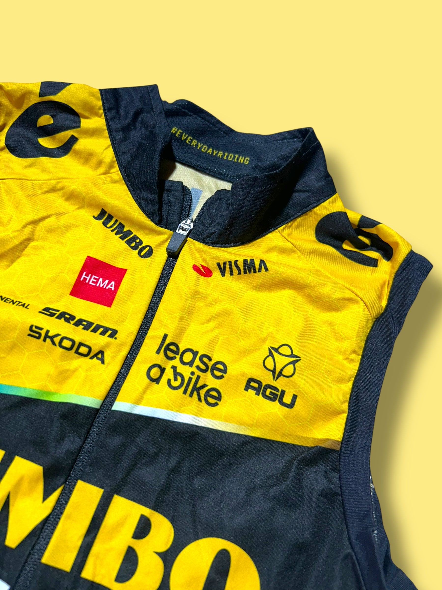 Vest Gilet  Jersey Summer Race -  Rider Issued | Jumbo Visma  | Agu | Pro Cycling Kit
