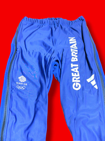 Thermal Winter Warm Up Track Pants |Team Great Britain GB |Addidas  Pro Cycling Kit