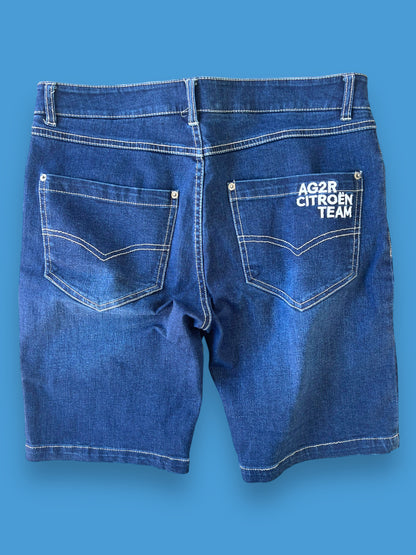 Casual Denim Shorts AG2R Citroen Rider-Issued Casual Team Kit