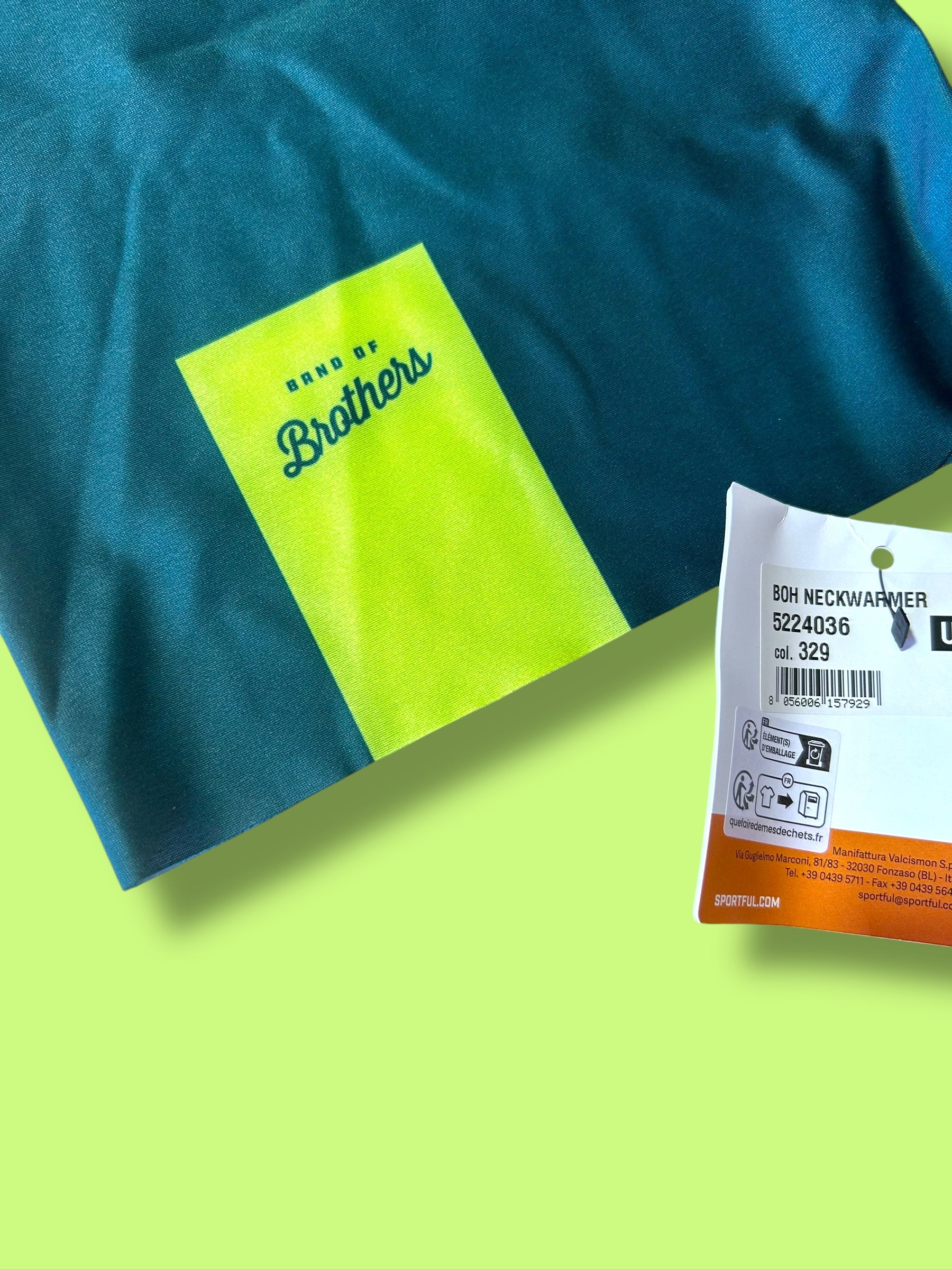 Buff Neck Warmer Thermal Winter Team Issued| Le Col | Bora Hansgrohe| Pro Cycling Kit