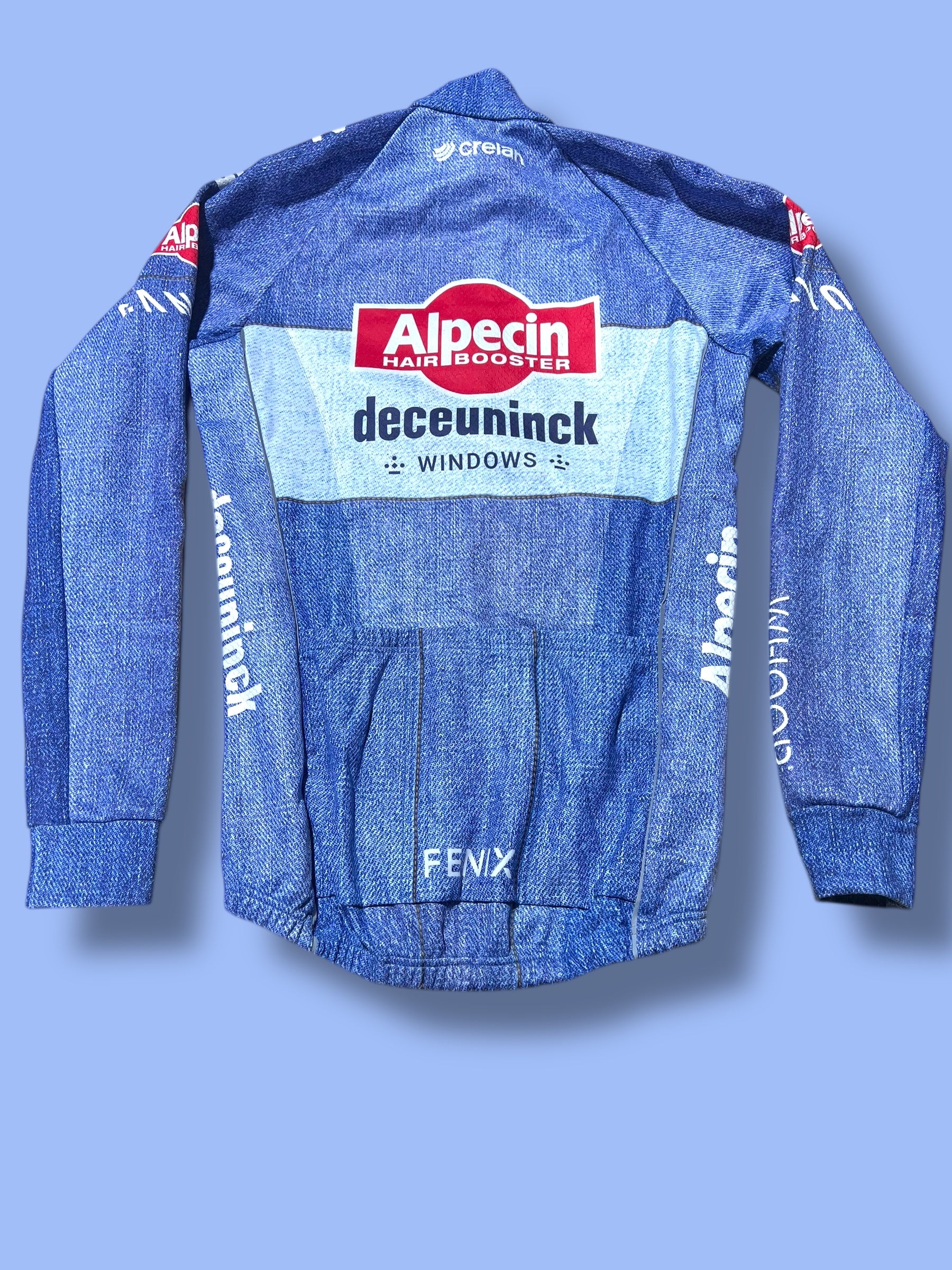 Winter Long Sleeve  Jacket Thermal Windproof  | Alpecin Deceuninck Kalas| Pro Cycling Kit