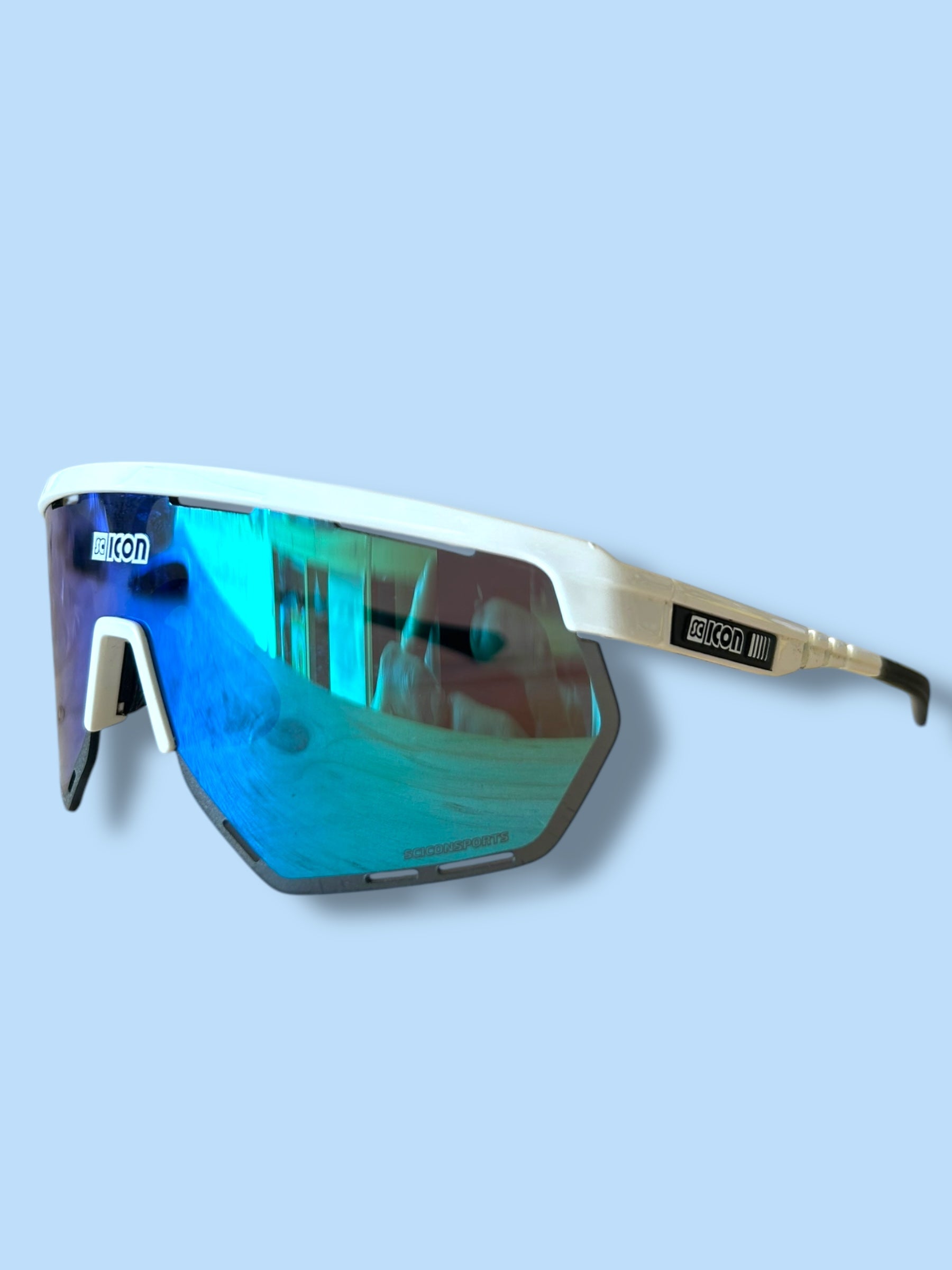 Sunglasses Aerowing Road Racing Triathlon TT Rider Issued| Scicon |  Jayco Alula| Pro Cycling Kit