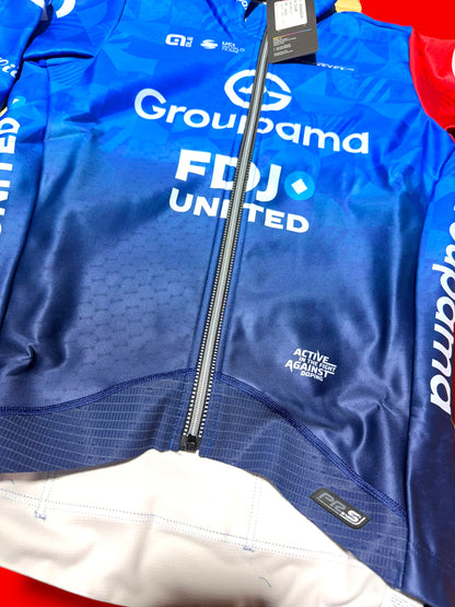 Deep Winter Thermal Gabba Jacket |FDJ Francaise Des Jeux|Ale  Pro Cycling Kit