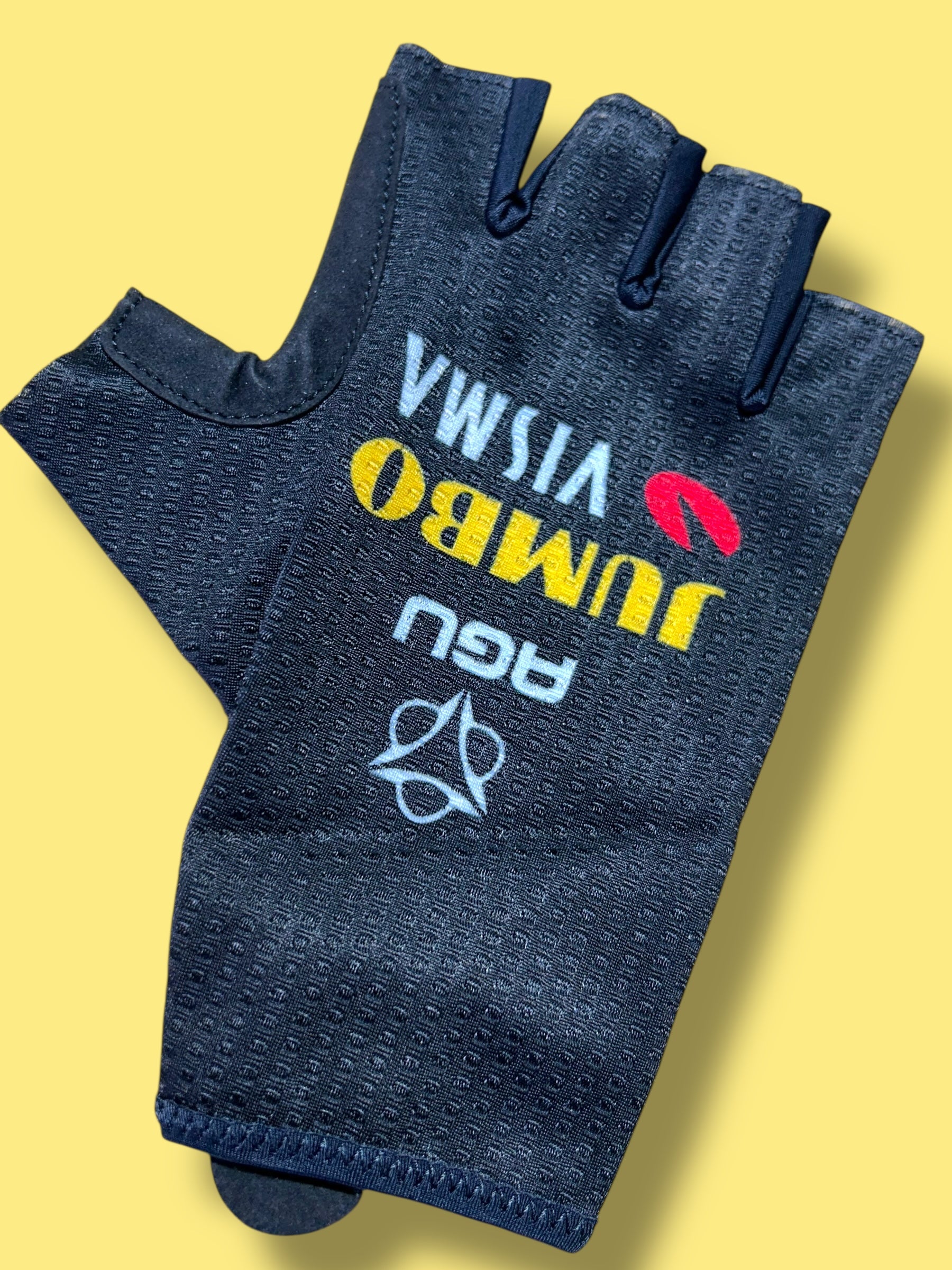 Gloves Race Mitts Lightweight Rider Issued  | Jumbo Visma  | Agu | Pro Cycling Kit