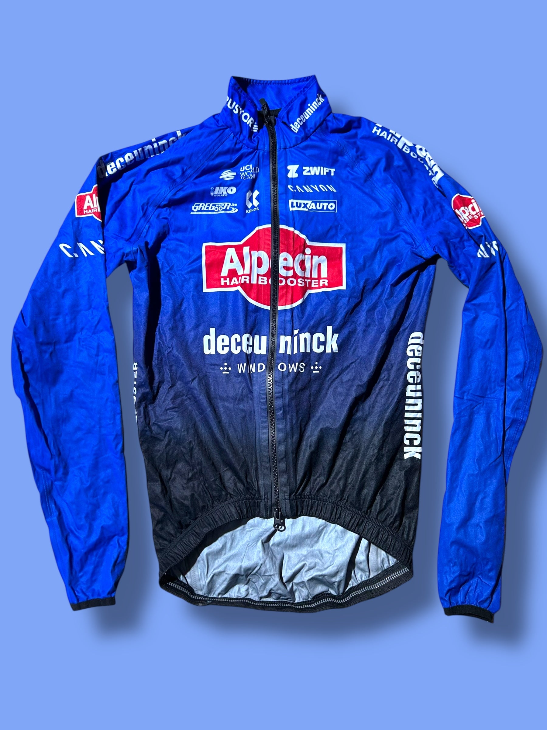 Rain Jacket Packable Windproof  Water Resistant   | Alpecin Deceuninck Kalas| Pro Cycling Kit