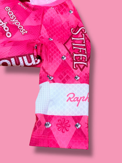 Womens Lightweight Summer Pro Team Aerosuit Roadsuit |Rapha |EF Education First|Cycling