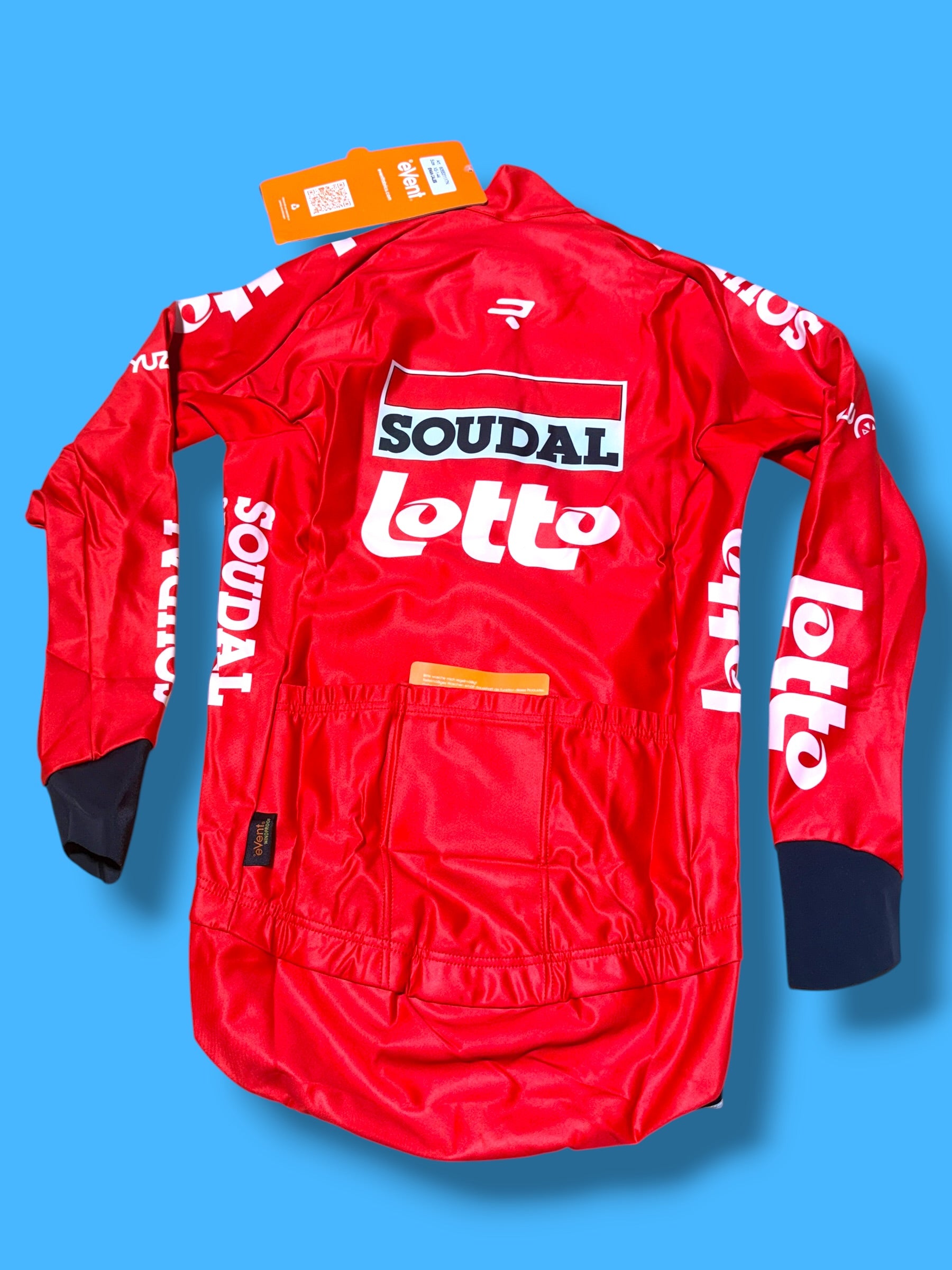 Caleb Ewan Gabba Winter Windproof Water resistant Jersey|Lotto Soudal |Vermarc Pro Cycling Kit