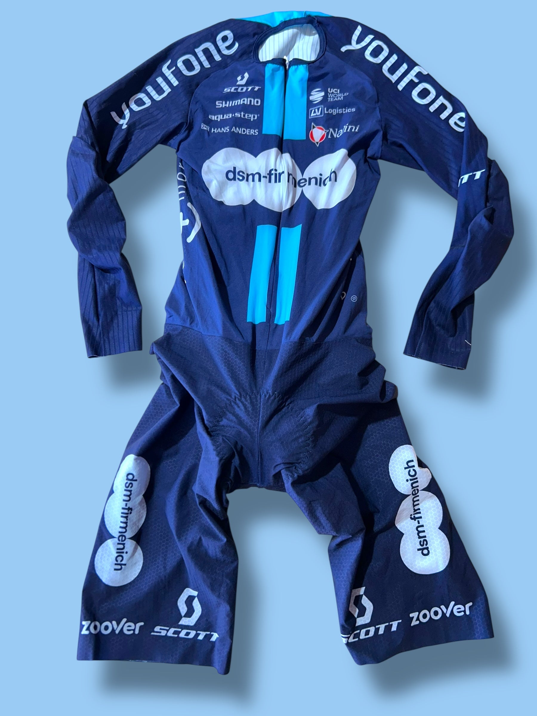 TT Suit Aerosuit Time Trial| DSM Firmenich| Pro Cycling Kit