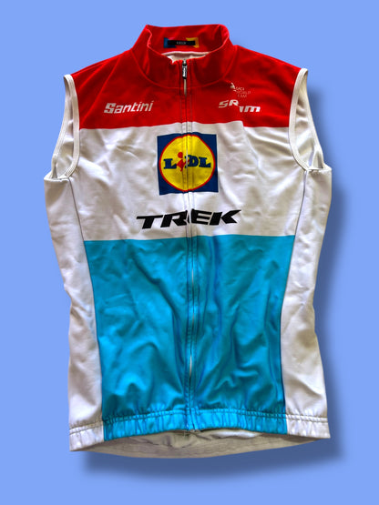 Thermal Vest Luxembourg Champion Team-Issued Gilet | Santini | Lidl Trek | Pro Cycling Kit