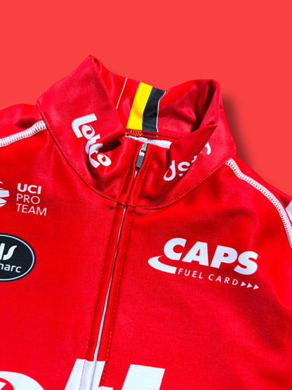 Thermal Winter Jersey Team Rider Issued |Lotto DSTNY Vermarc| Pro Cycling Kit