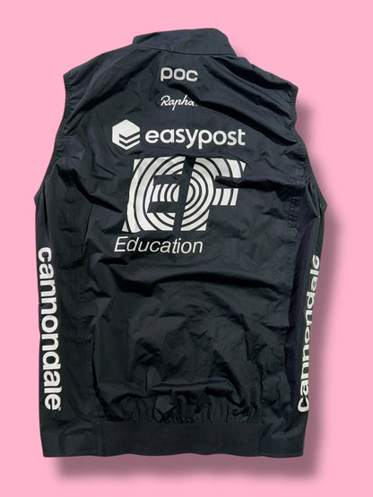 Gilet Vest Lightweight Rain Waterproof Packable women’s| Rapha Pro Team |  EF Education First  | Pro Cycling Kit