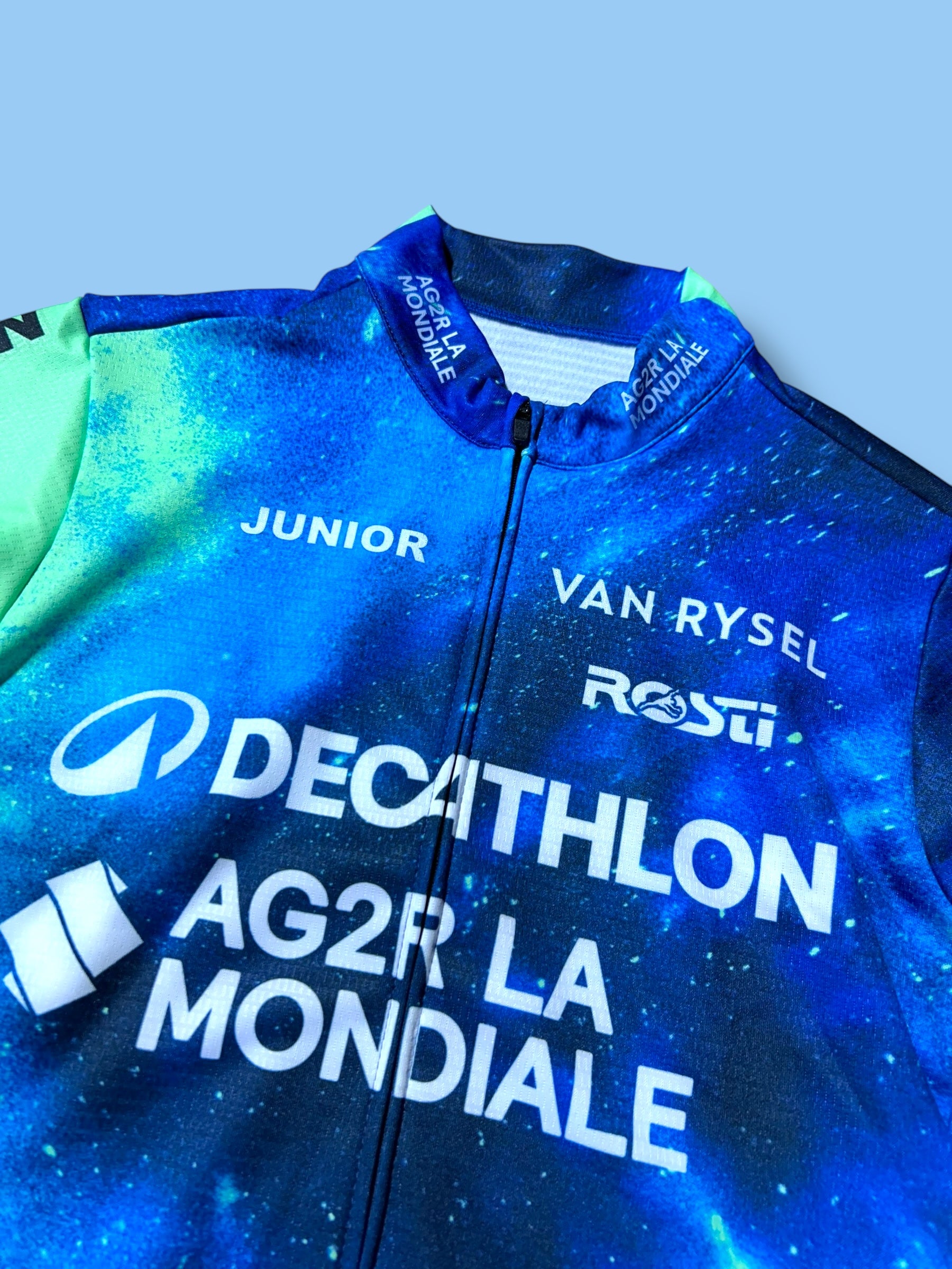 Jersey Midweight Thermal Short Sleeve Racing Maillot  Felpata  | Decathlon AG2R La Mondiale  | Rosti | Pro Cycling Kit