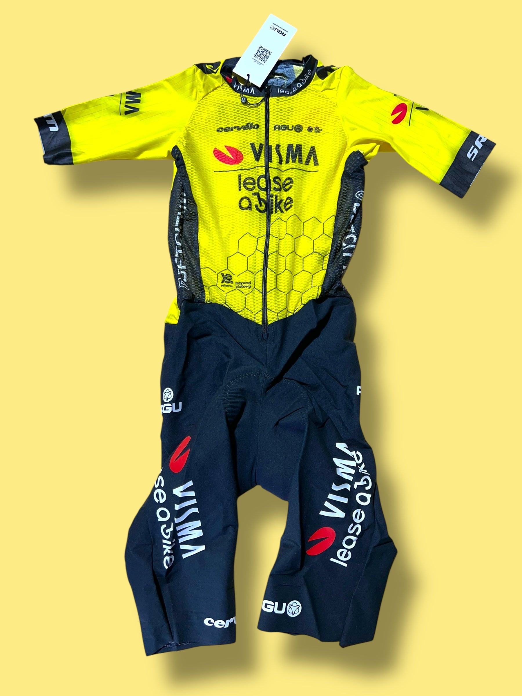 Summer Aerosuit Roadsuit  Racing -  Rider Issued | Visma  | Agu | Pro Cycling Kit