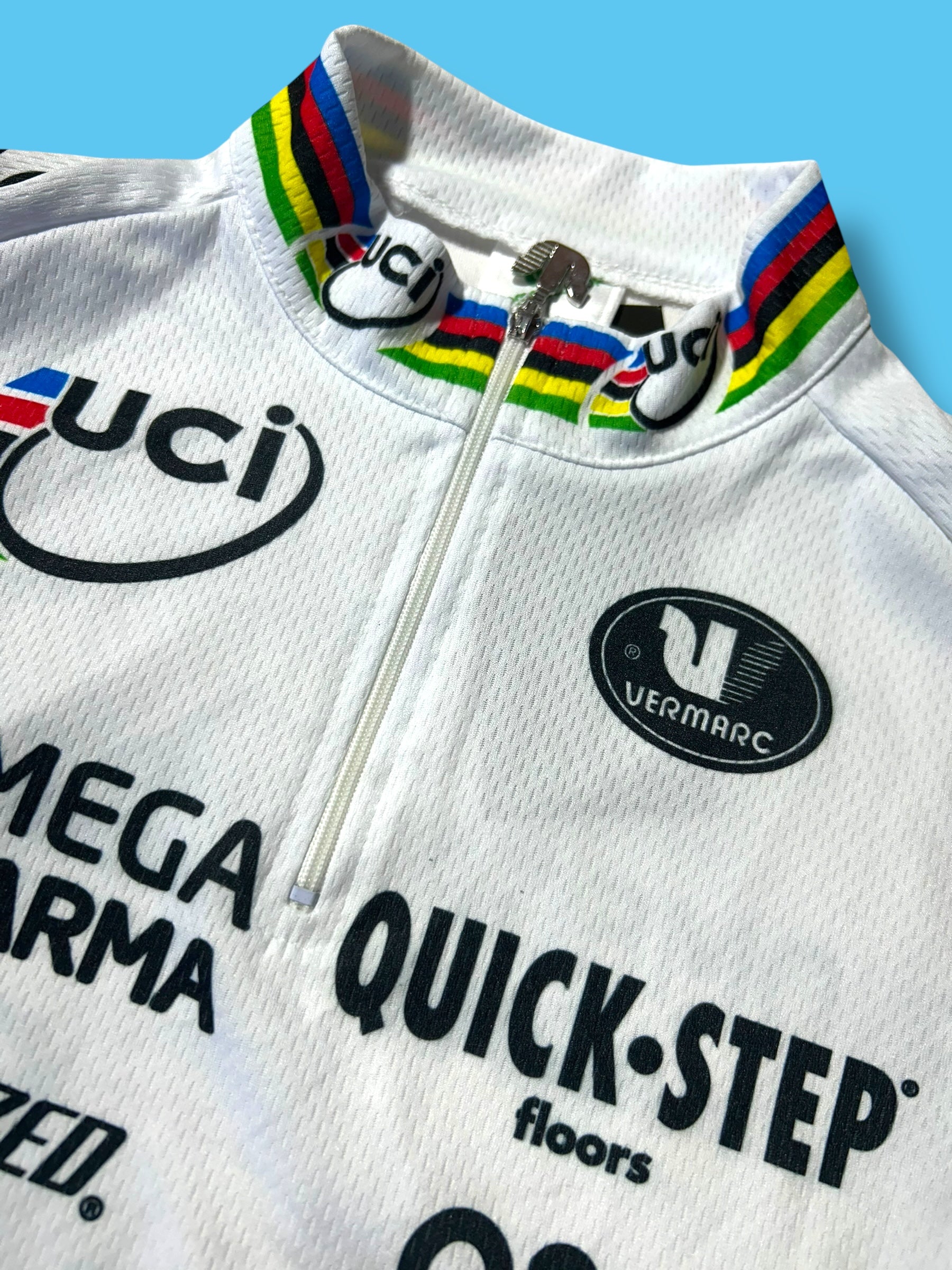 Short Sleeve Jersey Tony Martin World Champion| Vermarc | Quick-Step | Pro Team Cycling Kit