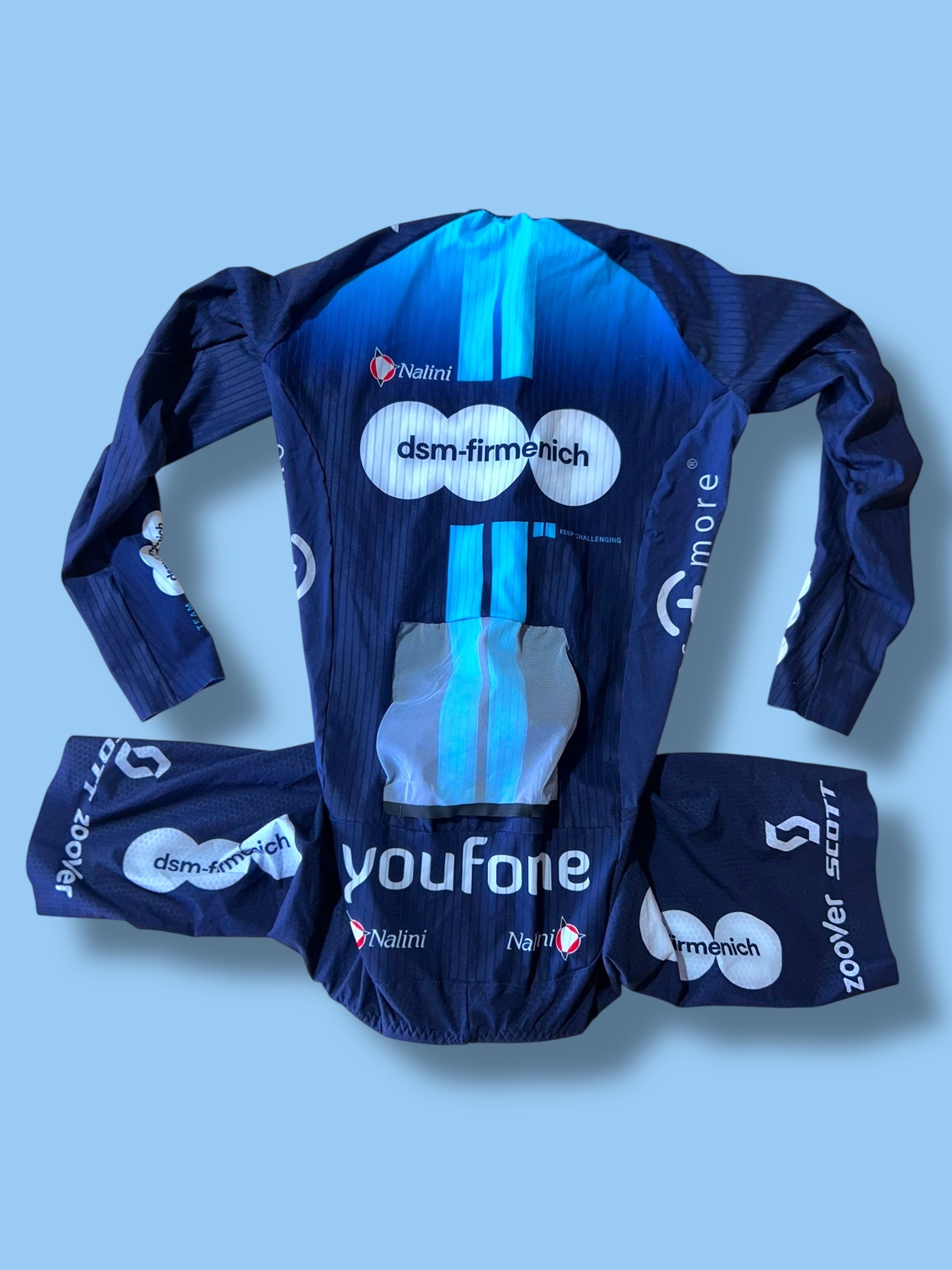 TT Suit Aerosuit Time Trial| DSM Firmenich| Pro Cycling Kit