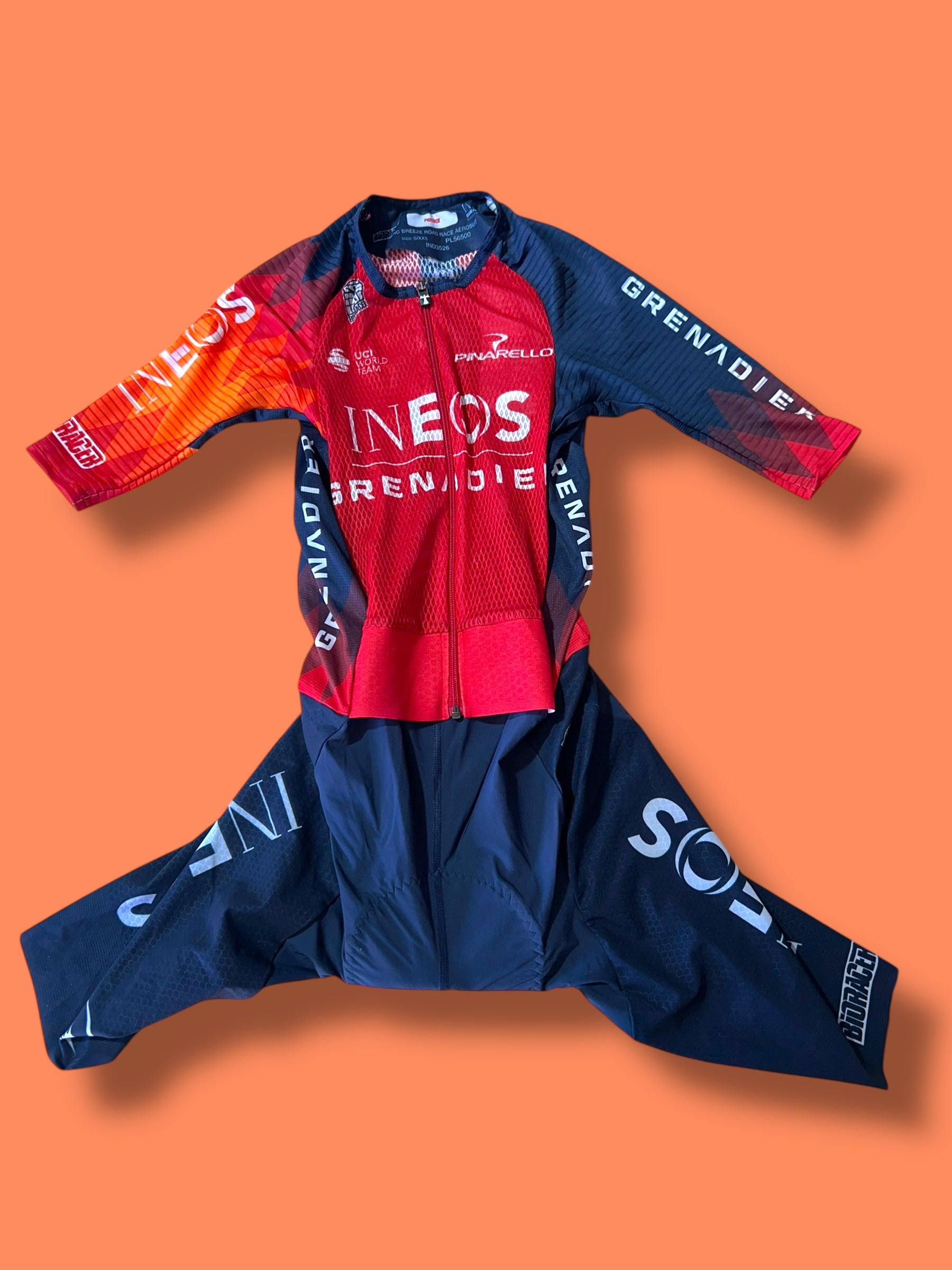Summer Racesuit Aerosuit Epic Breeze Pidcock  |Ineos Grenadiers| Pro Cycling Kit