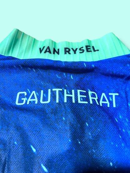 Aero Jersey GAUTHERAT Short Sleeve Racing Maillot   | Decathlon AG2R La Mondiale  | Rosti | Pro Cycling Kit