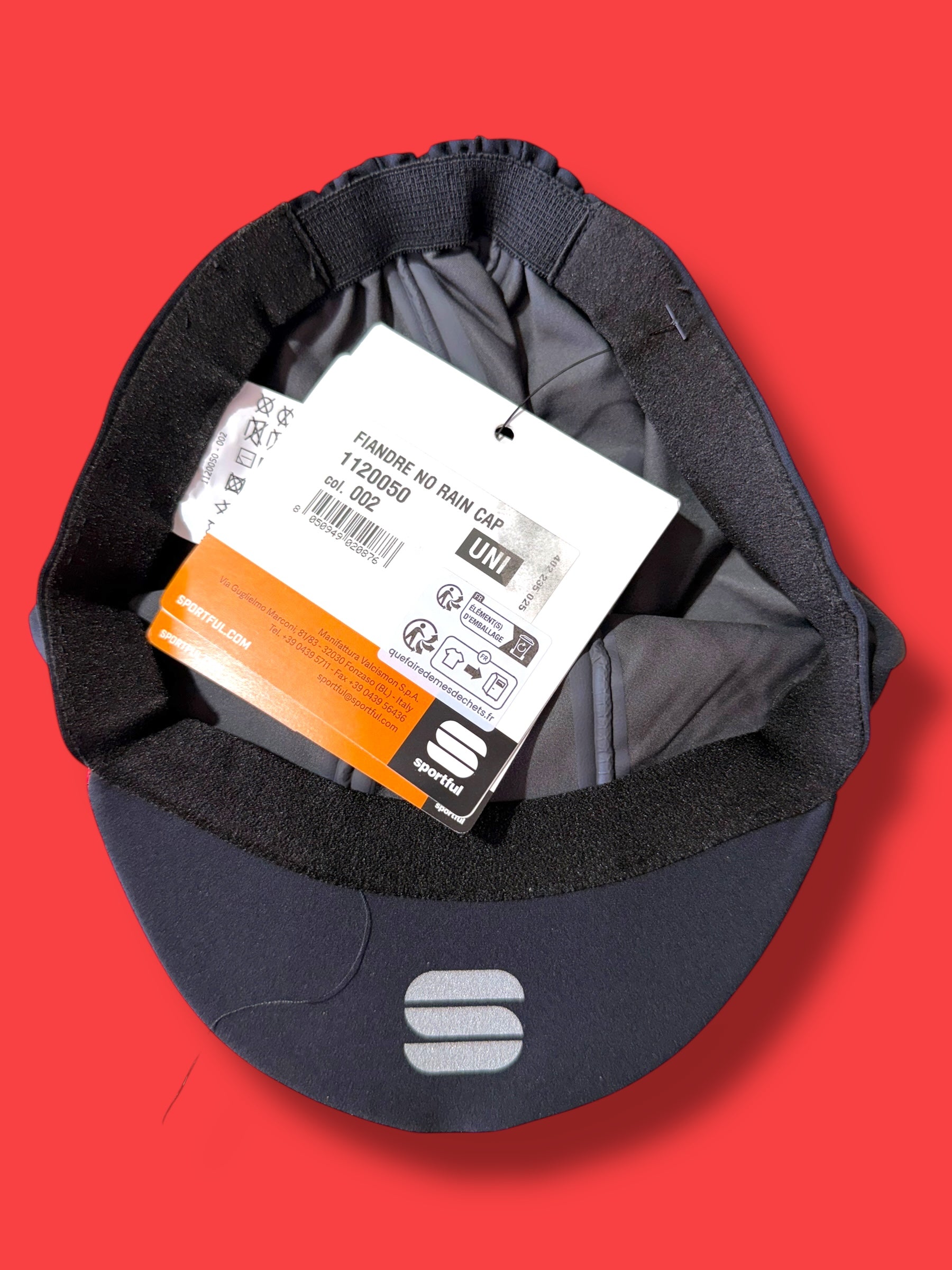 Thermal Fiandre No Rain Casquette Cap |Sportfull|Red Bull Bora Hansgrohe |Pro Cycling