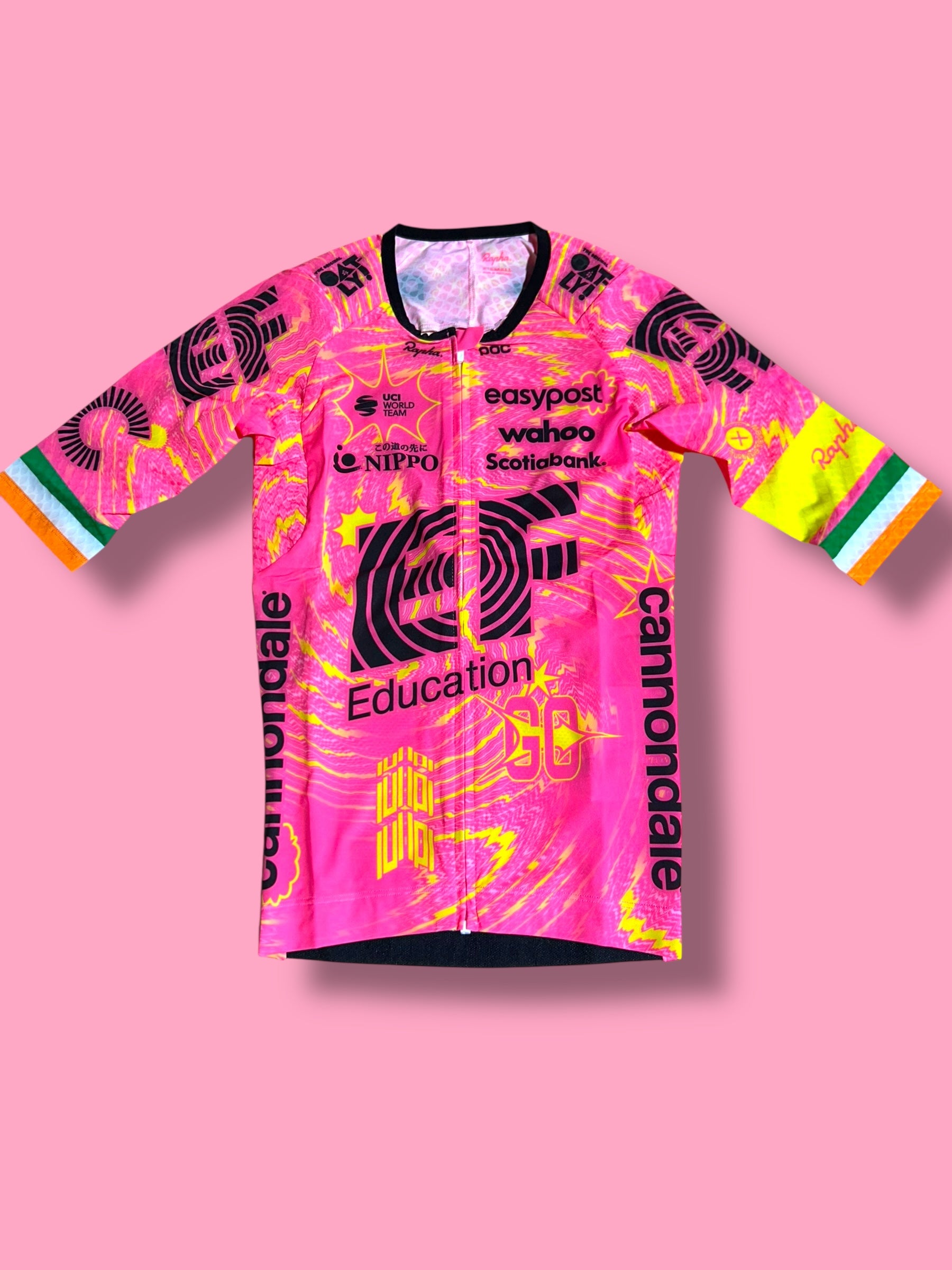 Short Sleeve Aero Jersey  Irish Champion Ireland |  Rapha Pro Team |  EF Education First  | Pro Cycling Kit