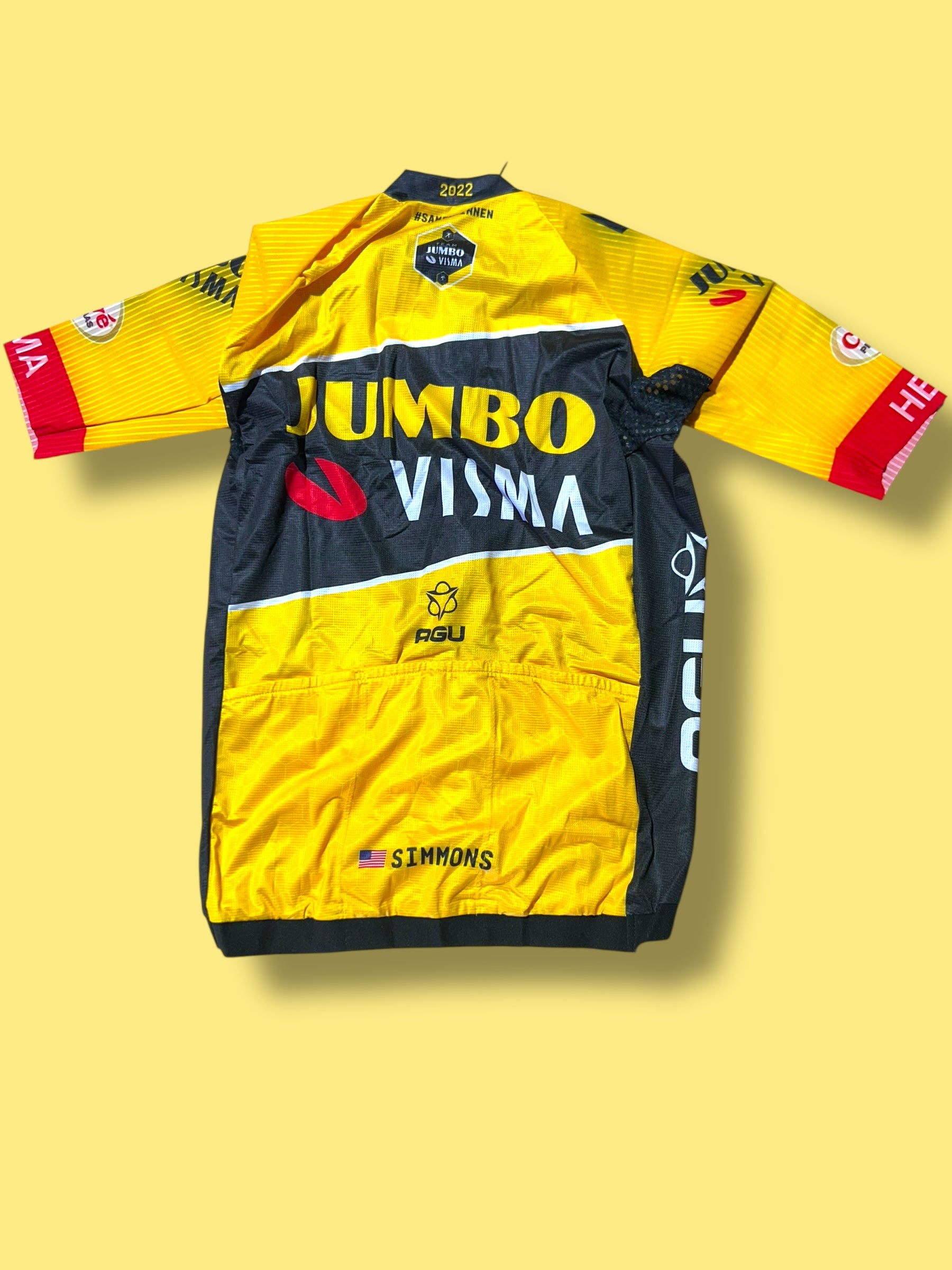 Aero Jersey Race -  Rider Issued | Jumbo Visma  | Agu | Pro Cycling Kit