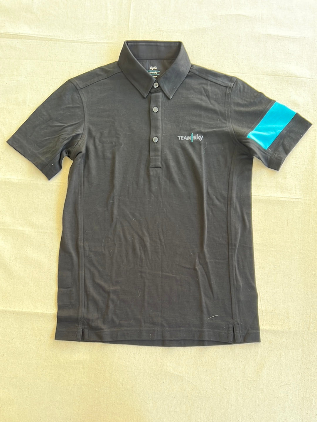 Casual Merino Polo Shirt Short Sleeve | Rapha | Team Sky | Pro Cycling Kit