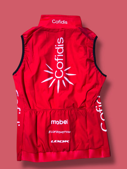Thermal Vest Gilet Packable Rider Issued Winter WIndstopper|  Mobel |  Cofidis| Pro Cycling Kit