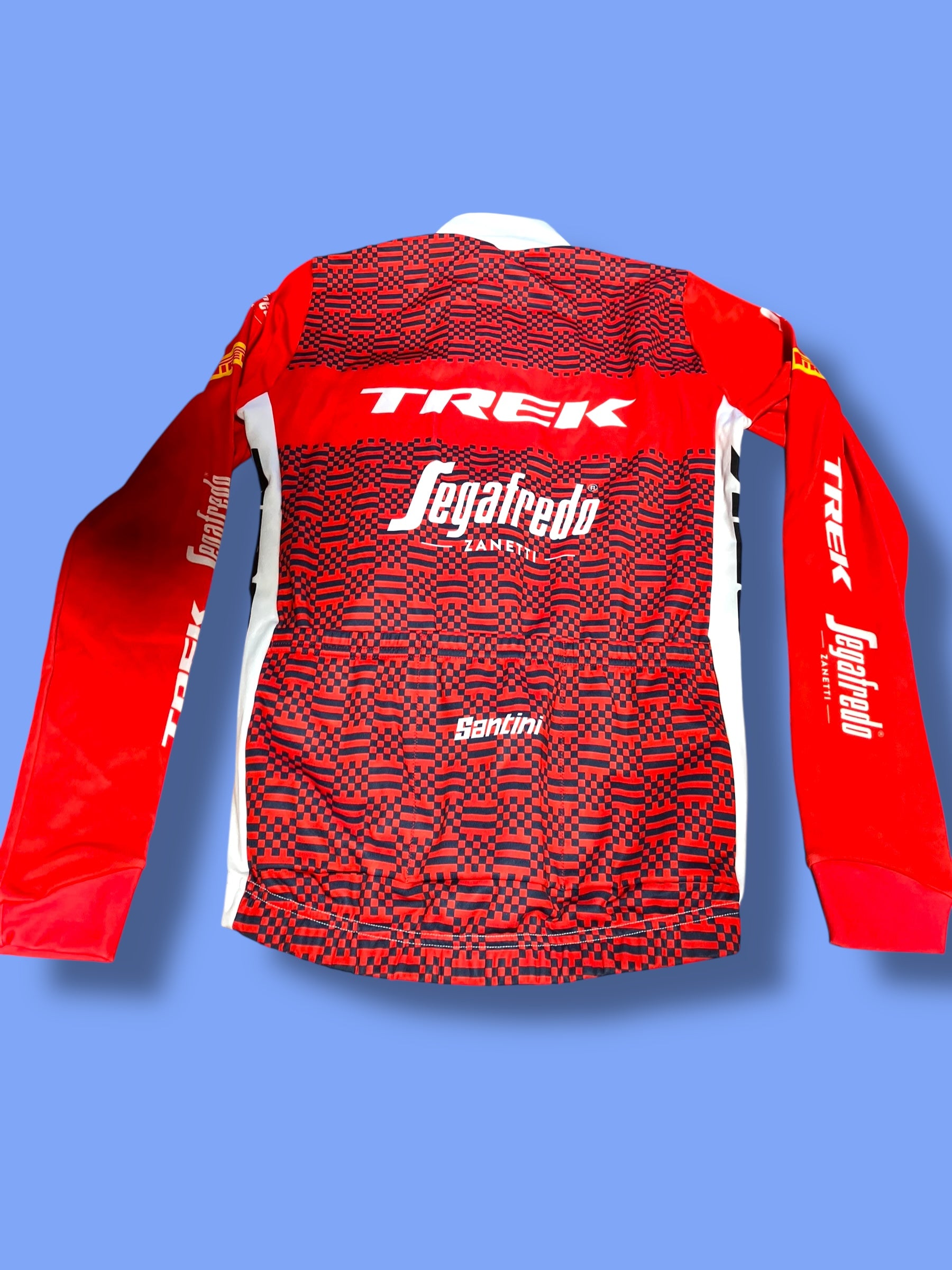 Thermal Long Sleeve Jersey Winter | Santini |Trek Segafredo | Pro Cycling Kit