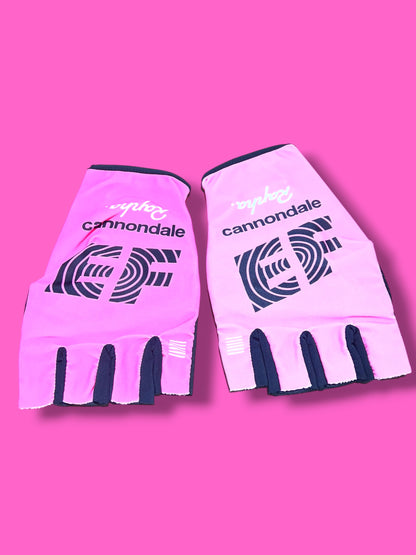 EF 2023 Pro Team Mitts with Padded Palms | EF Education First | Rapha Men's Pro Kit