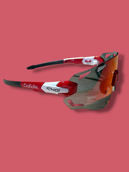 Sunglasses Riding Pro Rider Issued  Evo |  Ekoi |  Cofidis| Pro Cycling Kit