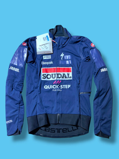 Alpha RoS Jacket Winter Thermal Winter Rain | Castelli |  Soudal Quick-Step| Pro Cycling Kit