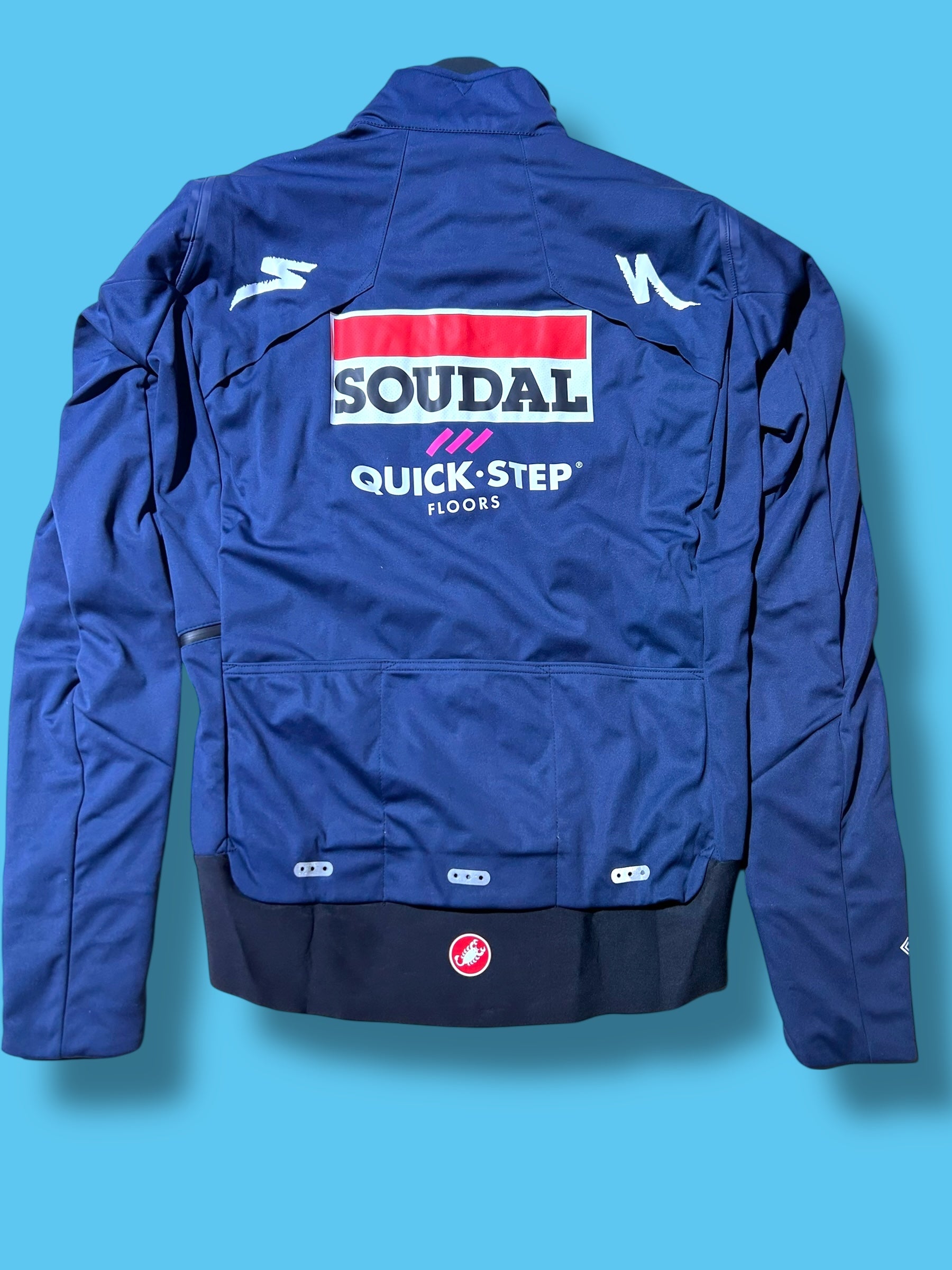 Alpha RoS Jacket Winter Thermal Winter Rain | Castelli |  Soudal Quick-Step| Pro Cycling Kit