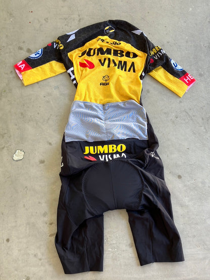 Road Suit Race Suit Aero Short Sleeves | Agu | Jumbo Visma | Pro Cycling Kit