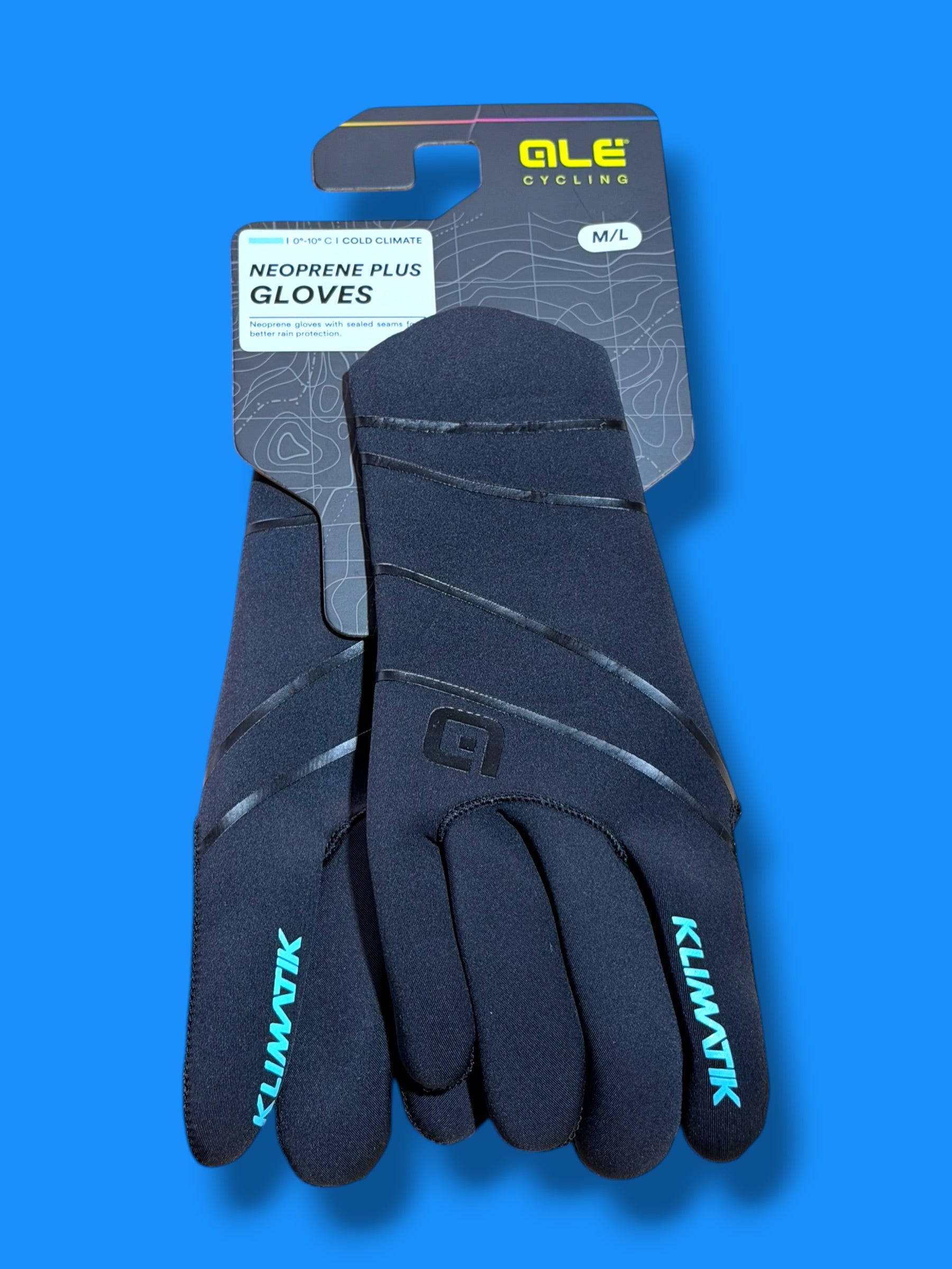 Neoprene Waterproof Winter Thermal Gloves |Ale|Groupama FDJ Francaise des Jeux