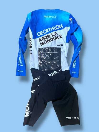 TT Suit Time Trial Aerosuit CLM  | Decathlon AG2R La Mondiale  | Rosti | Pro Cycling Kit