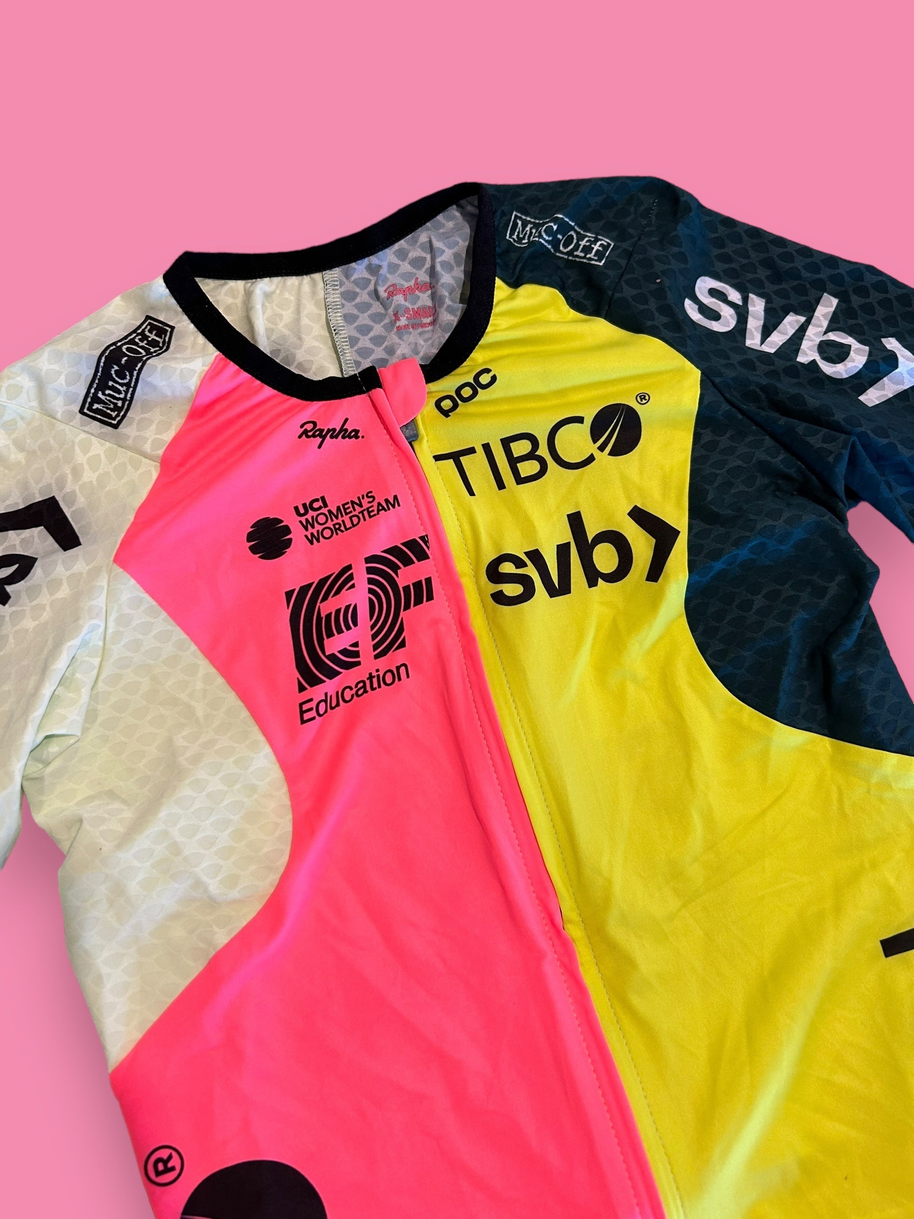 Short Sleeve Aero Jersey Giro D'Italia Switchout Womens | Rapha Pro Team |  EF Education First  | Pro Cycling Kit