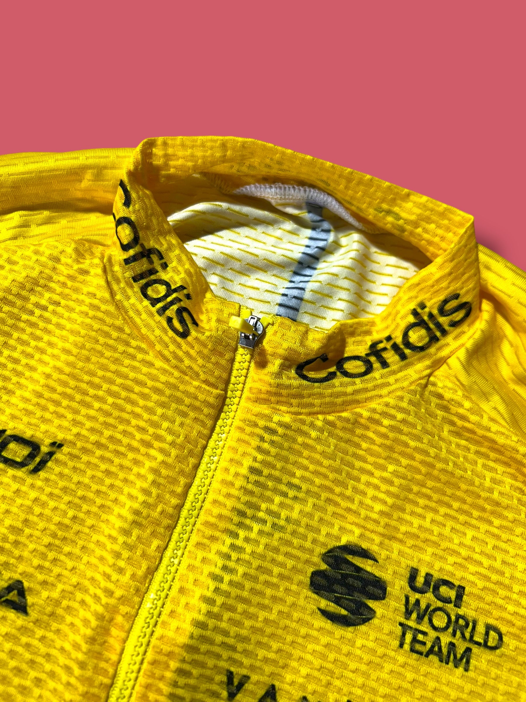 Aero Jersey Sumnmer Lightweight Team Issue Road Racing |  Van Rysel |  Cofidis| Pro Cycling Kit