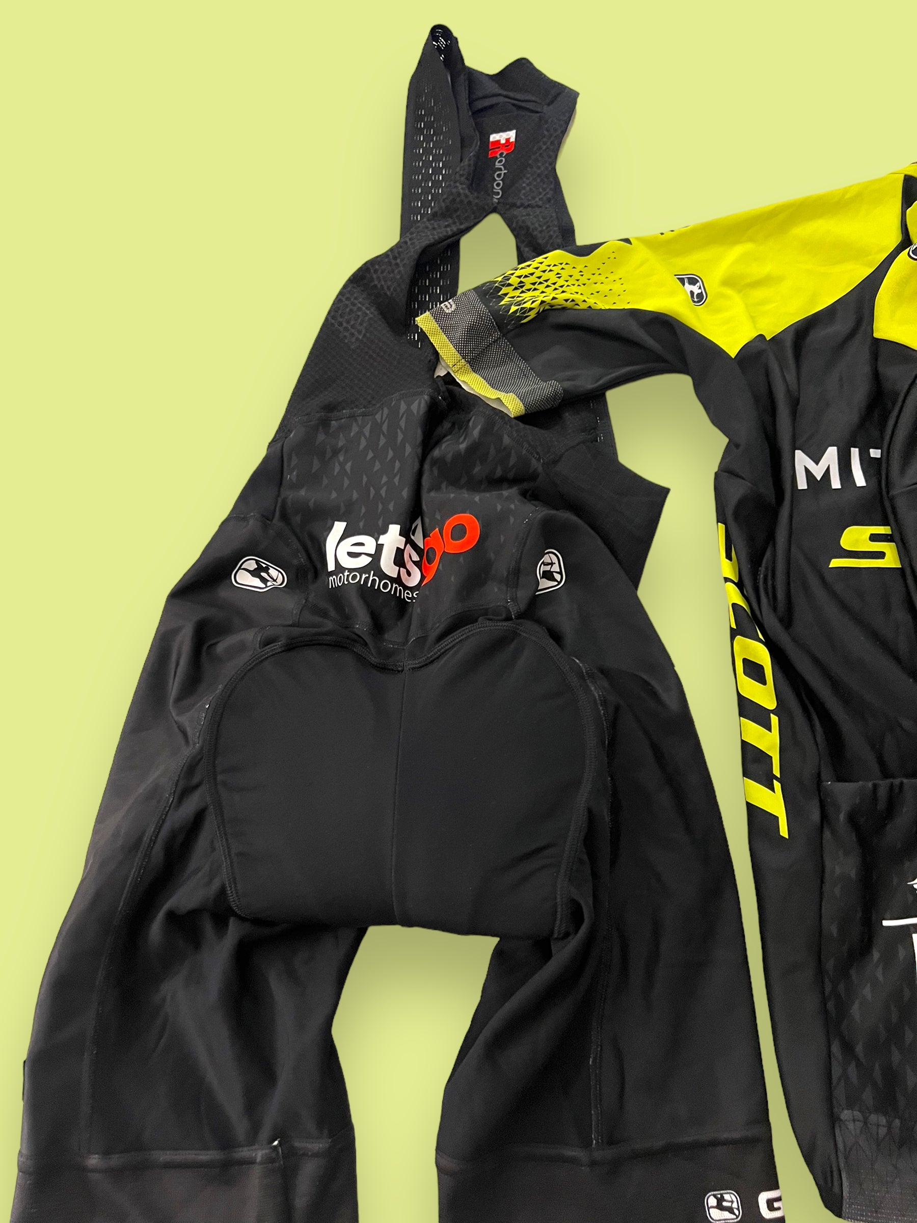 Cycling Kit Bundle - Winter Jersey & Thermal Bib Shorts | Giordana | Mitchelton Scott Pro Team | Pro Cycling Kit