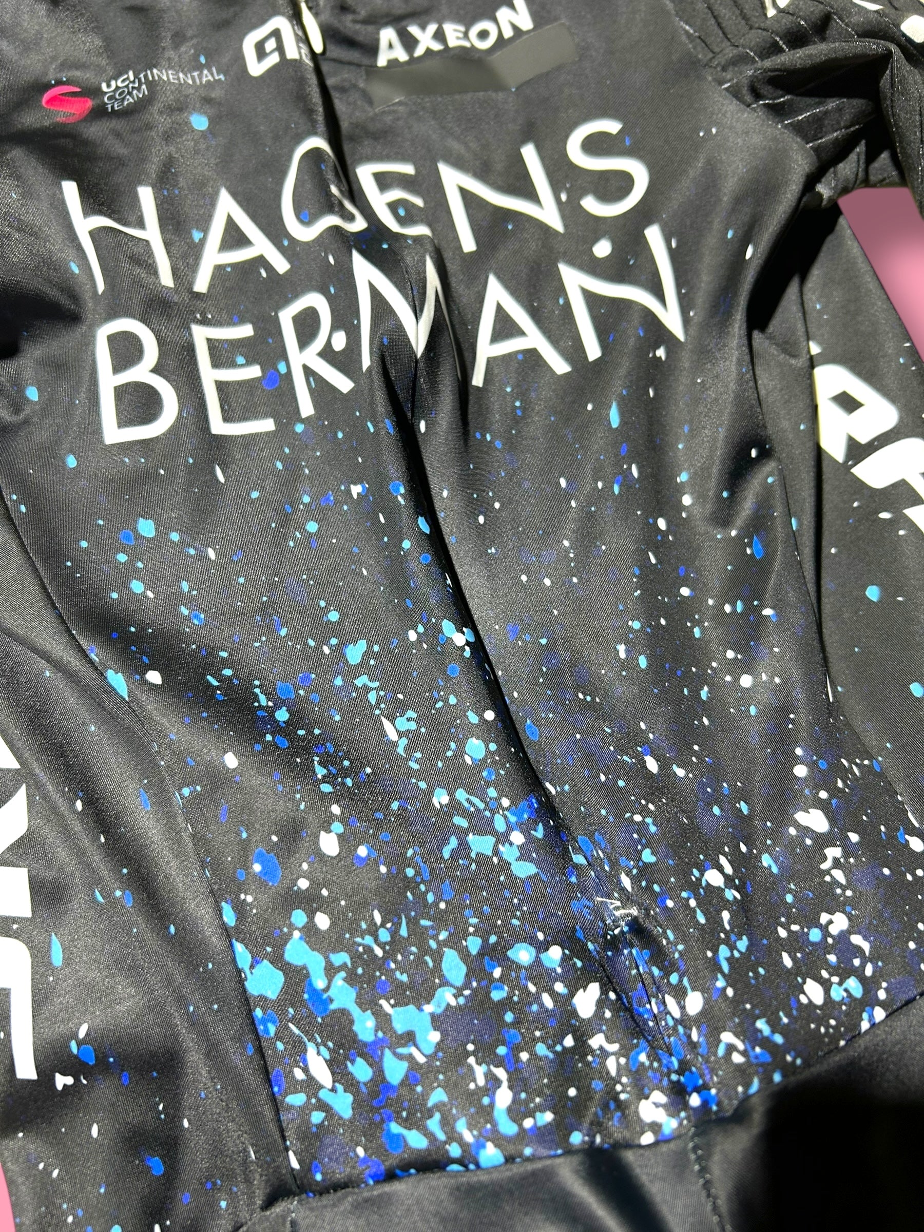 TT Suit Time Trial Aerosuit Rider Issued |Hagens Bermans Ale| Pro Cycling Kit