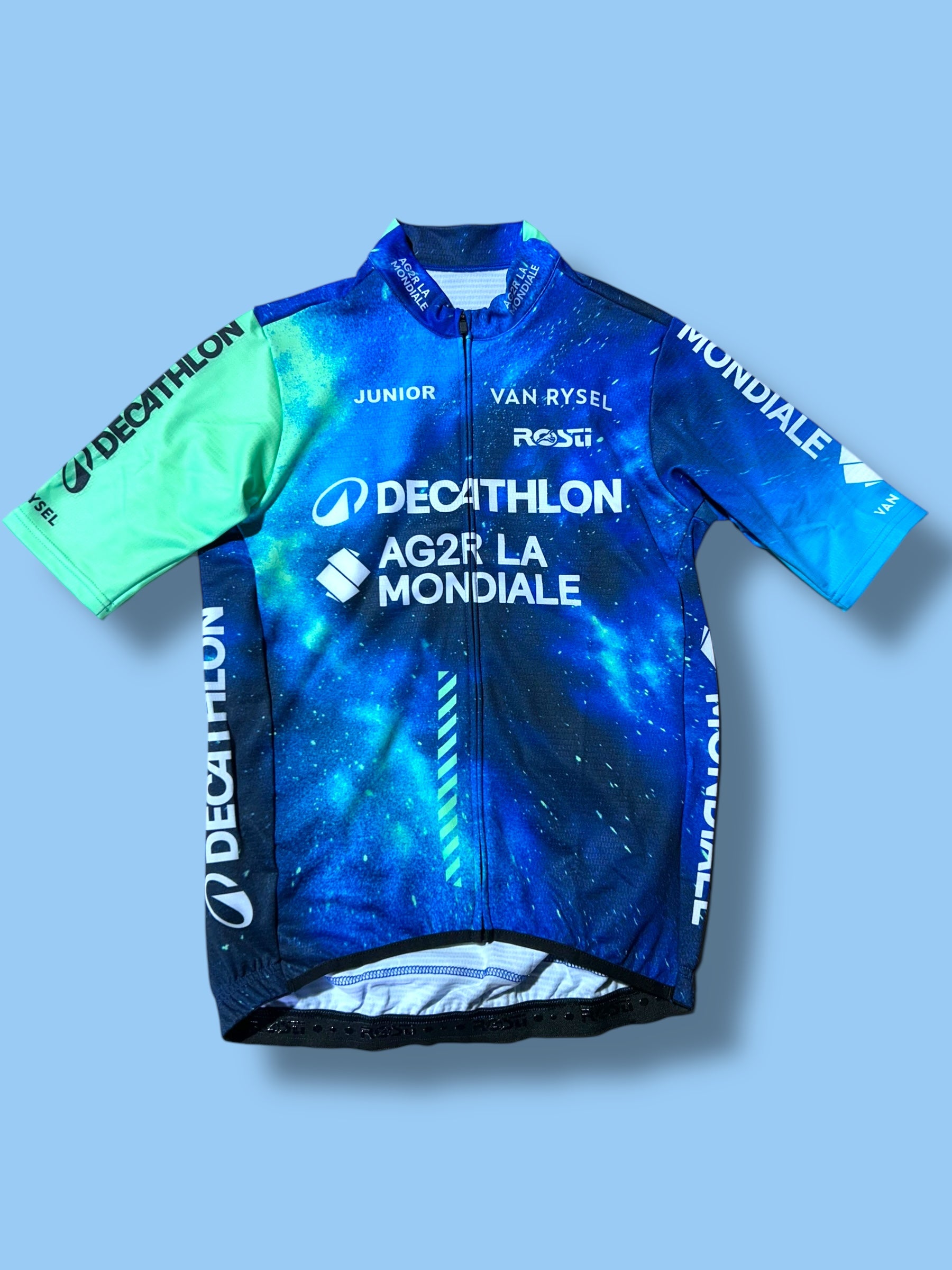 Jersey Midweight Thermal Short Sleeve Racing Maillot  Felpata  | Decathlon AG2R La Mondiale  | Rosti | Pro Cycling Kit