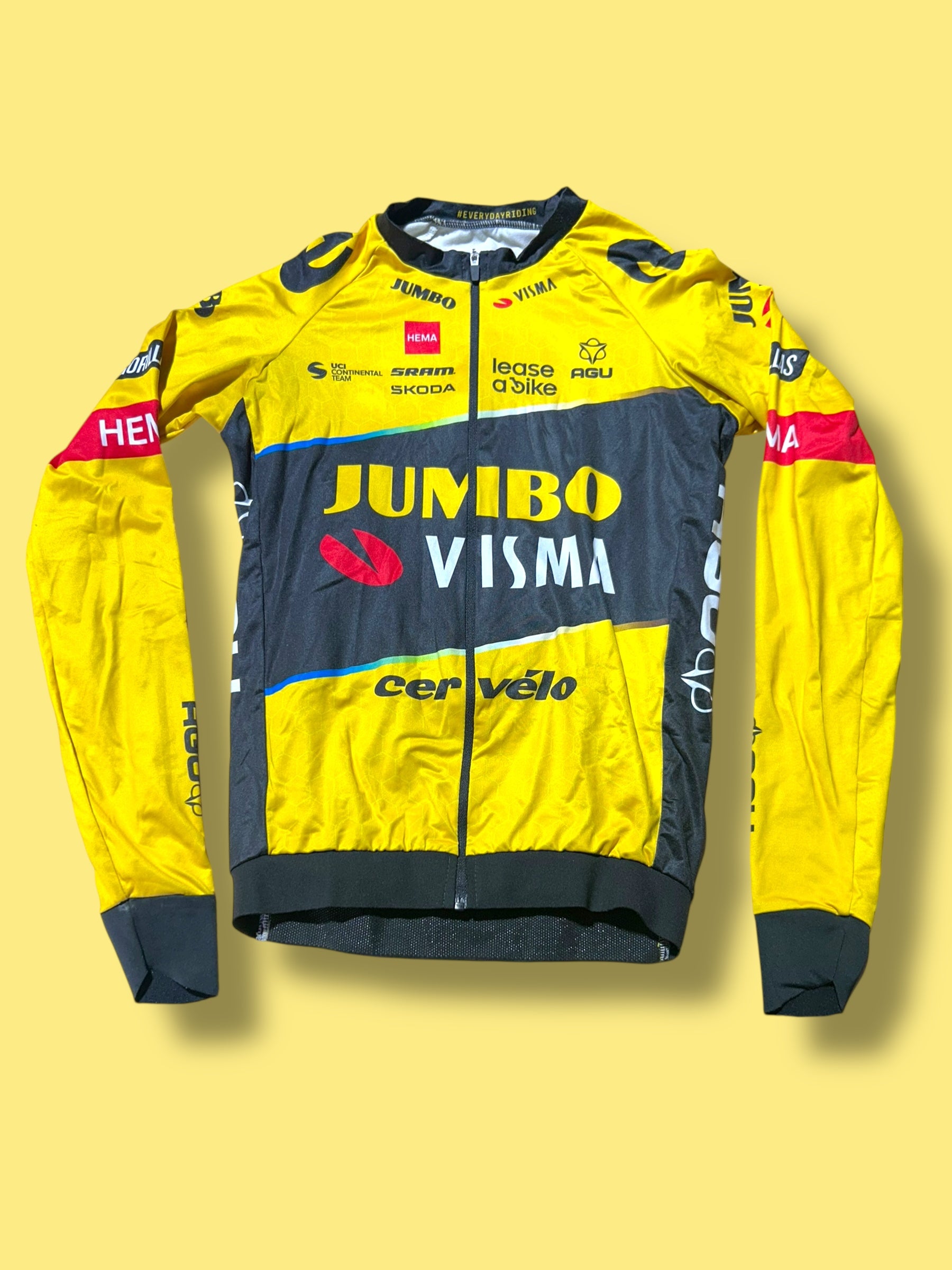 Winter Jersey Midweight  Race -  Rider Issued | Jumbo Visma  | Agu | Pro Cycling Kit
