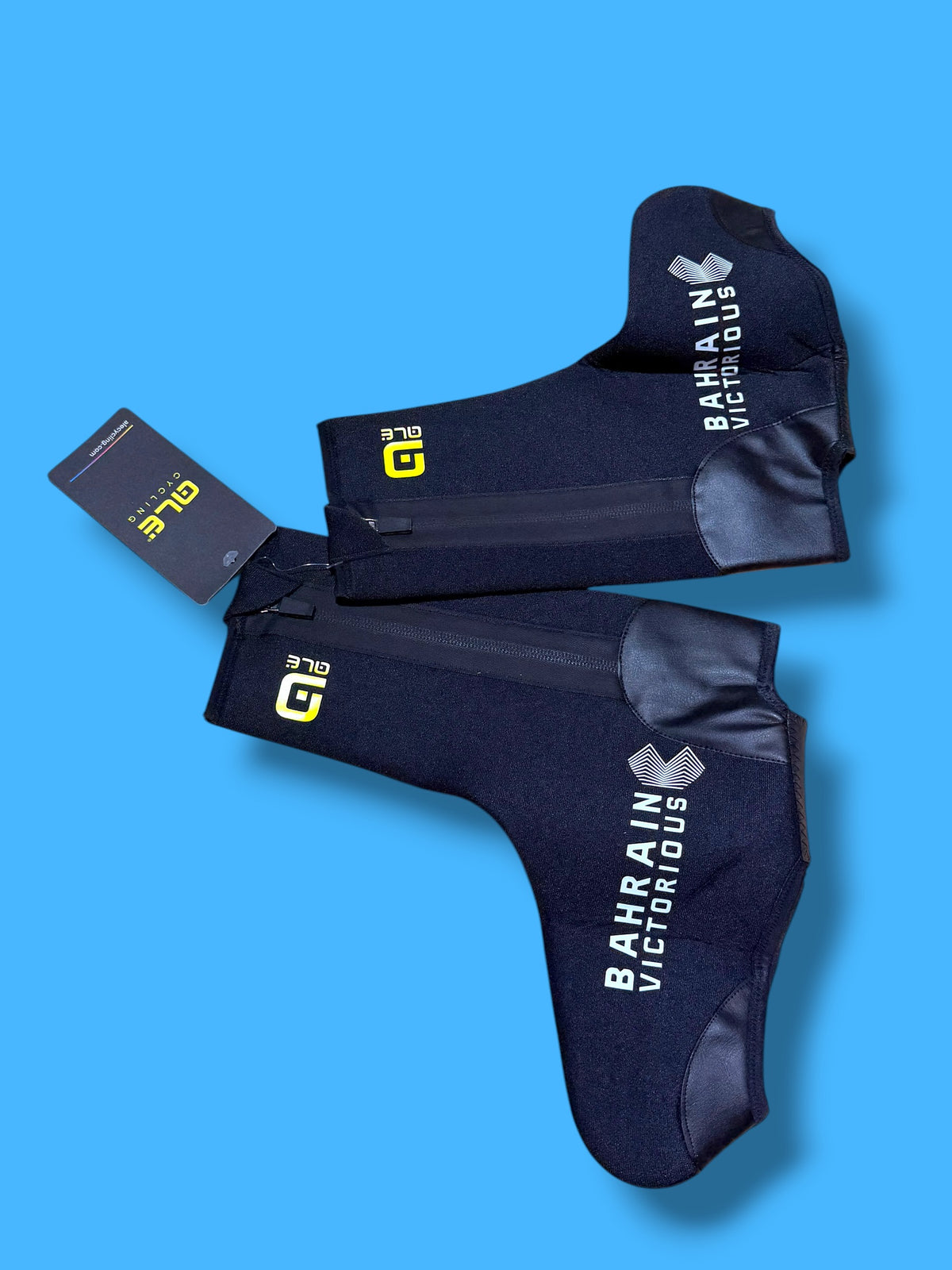 Neoprene Thermal Winter Shoe Covers | Bahrain Victorious | Alé Pro Cycling Kit