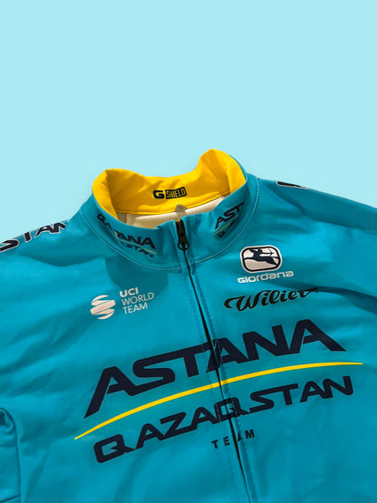 Short Sleeve Jersey Thermal Winter G-Shield | Giordana |  Astana | Pro Cycling Kit