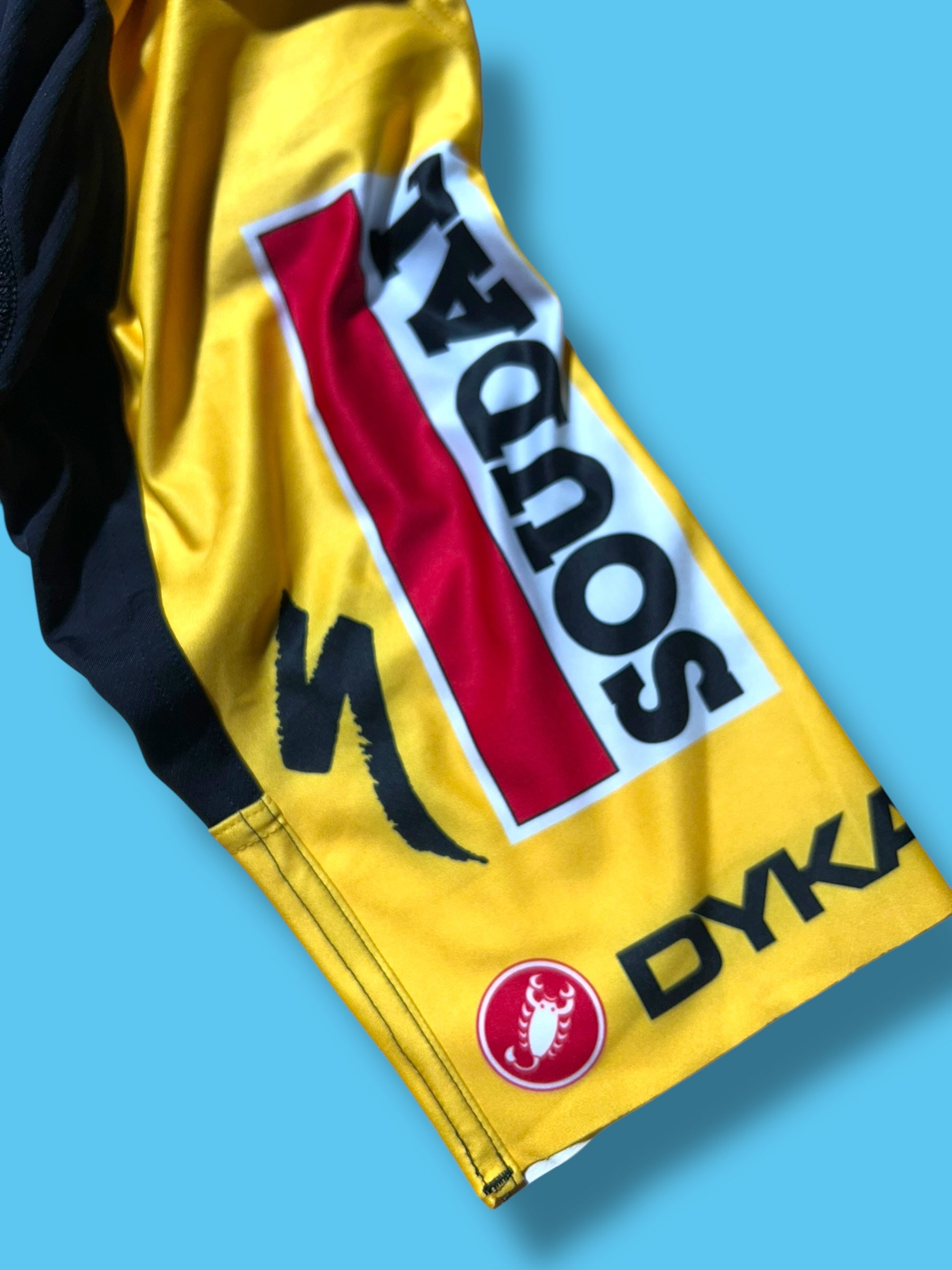 Aero RC Bib Shorts Bibs Tour de France yellow  | Castelli |  Soudal Quick-Step| Pro Cycling Kit