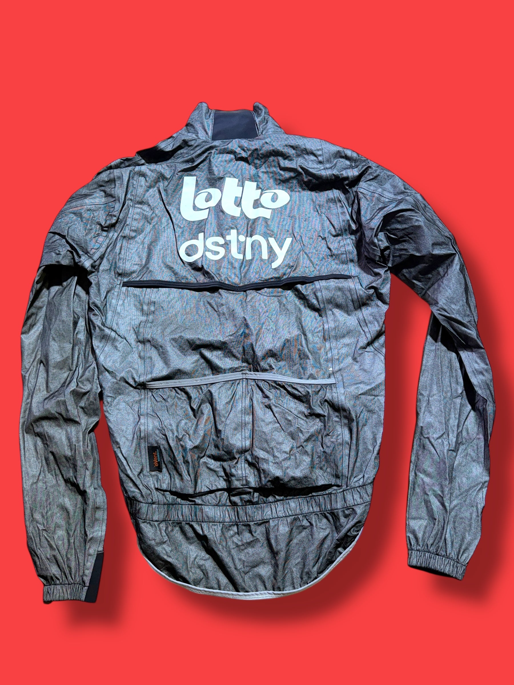 Windproof Waterproof Jrain Jacket   Team Rider Issued |Lotto DSTNY Vermarc| Pro Cycling Kit