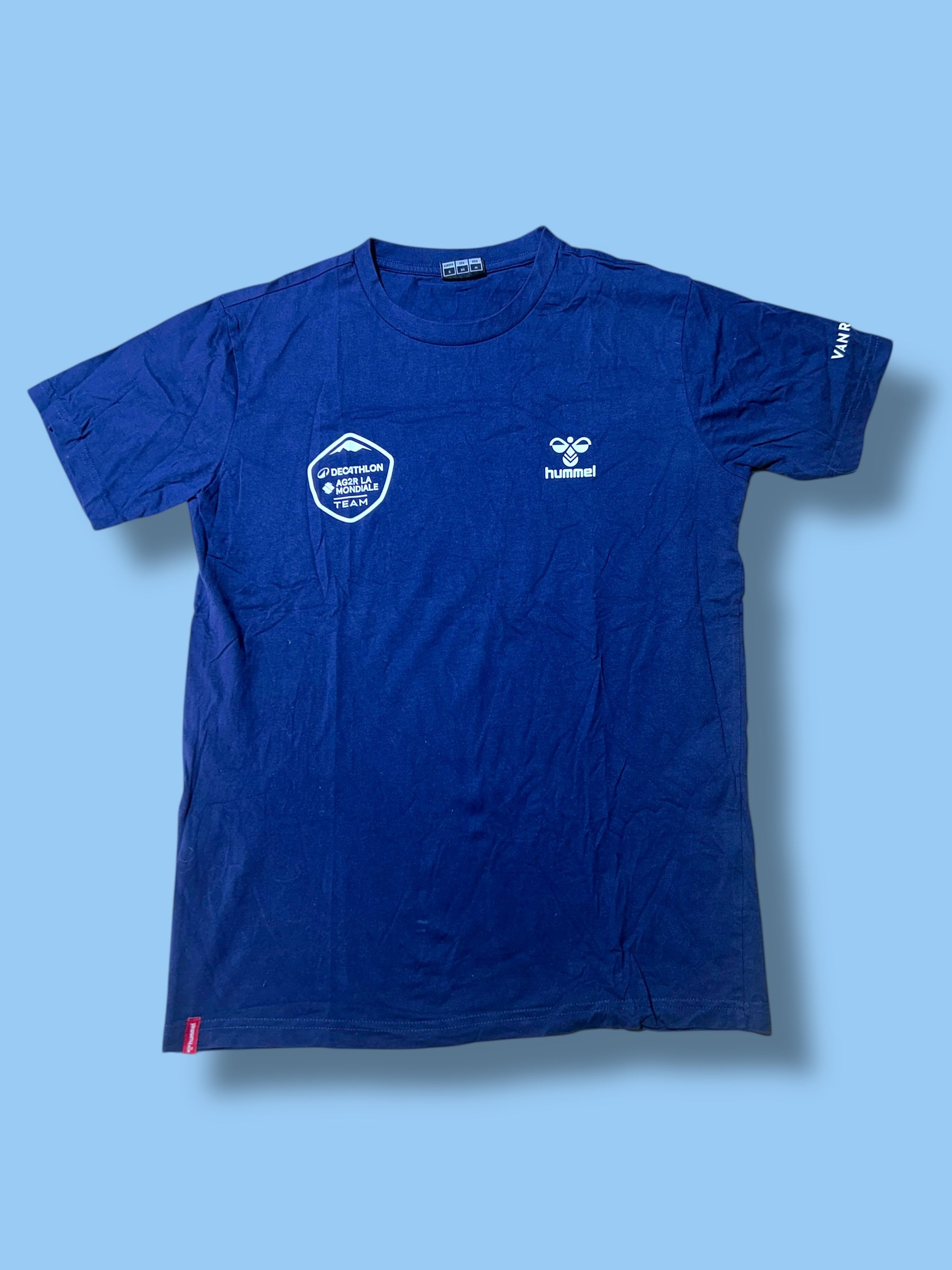 Casual T-Shirt Top  | Van Hummel | AG2R | Pro Cycling Kit