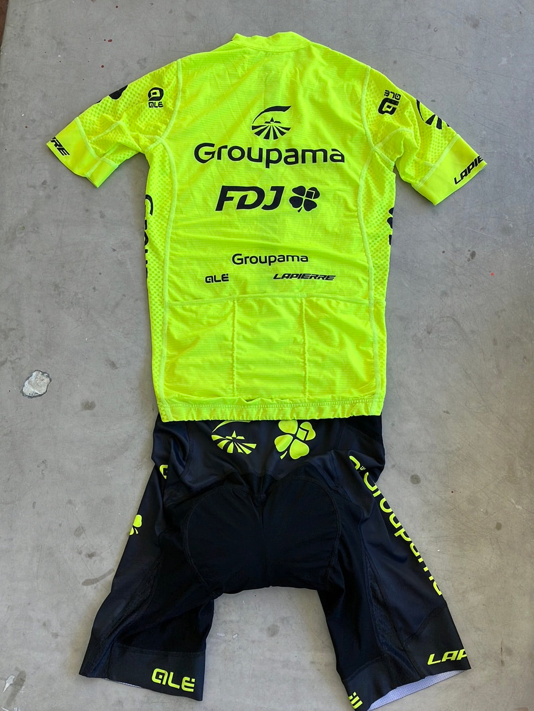 Jersey & Bib Shorts Bundle | Ale | Groupama Française des Jeux FDJ | Pro Team Cycling Kit