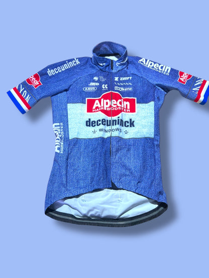 Winter Short Sleeve  Gabba Jersey Thermal Windproof Waterproof  | Alpecin Deceuninck Kalas| Pro Cycling Kit